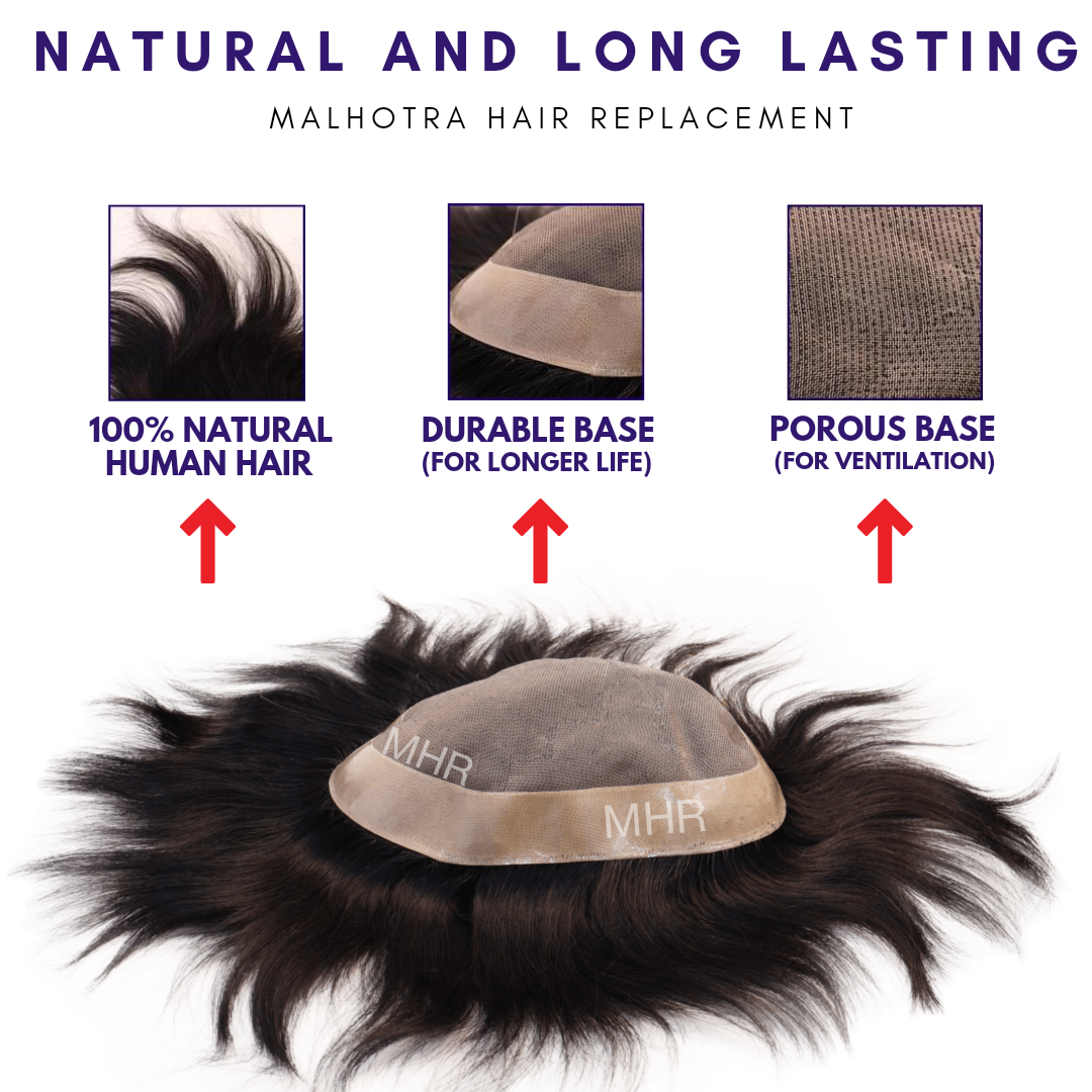Basic Monofilament Hair Patch