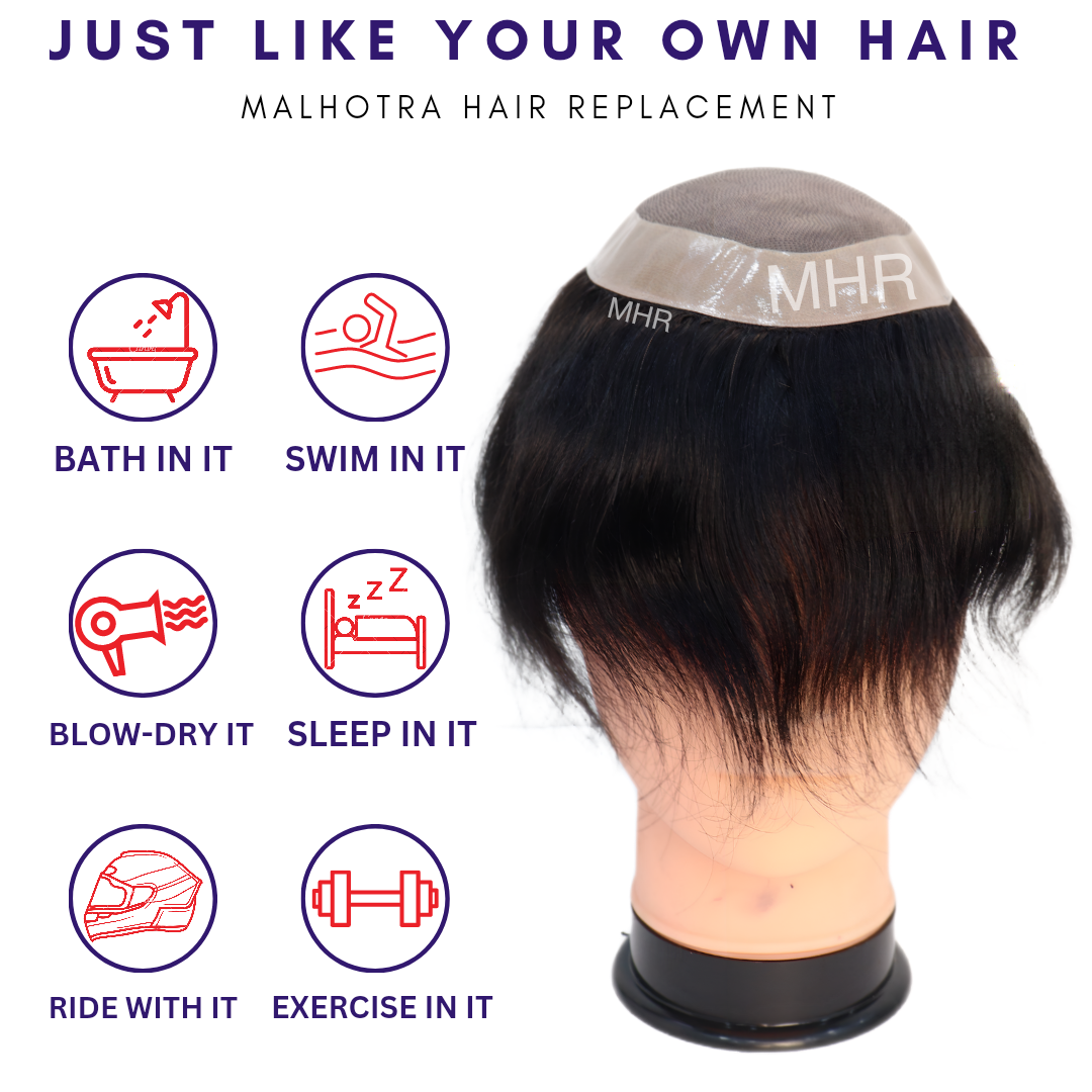 Basic Monofilament Hair Patch